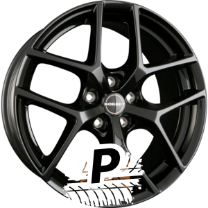 BORBET Y black glossy 7.50 x 17 ET 40.00 5x114.3