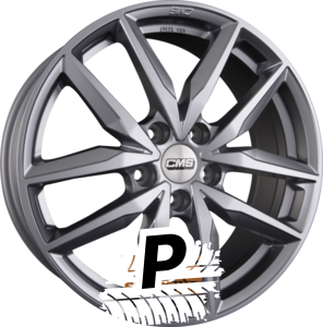 CMS C28 SR - Racing Silber 7.00 x 17 ET 40 5x112