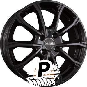 MAK DAVINCI Gloss Black 6.50 x 16 ET 32 4x108