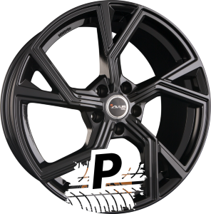 AVUS Racing AF20 Black 8.50 x 20 ET 32.00 5x112