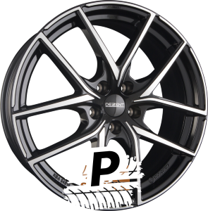 DEZENT TO DARK - Black Polished 7.00 x 17 ET 42.00 5x112