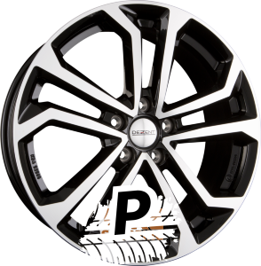 DEZENT TA DARK - Black Polished 7.00 x 17 ET 52.00 5x114.3