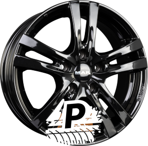 MAK ZENITH Gloss Black 6.50 x 16 ET 39.00 5x105